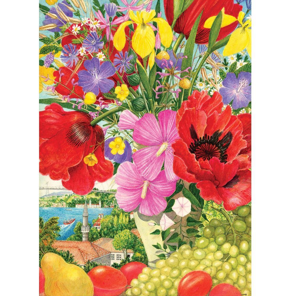 1000pc Floral Fiesta: Poppy Paradise