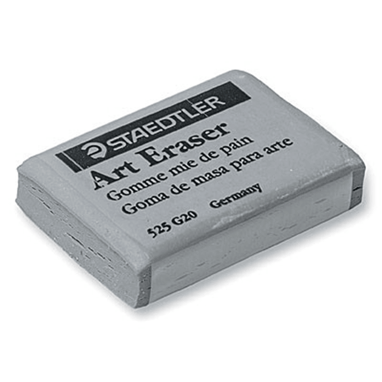 3x Staedtler Kneadable Art Eraser Large