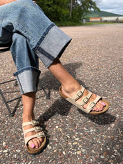 Women's Florida Flex Platform Sandals In Sandcastle