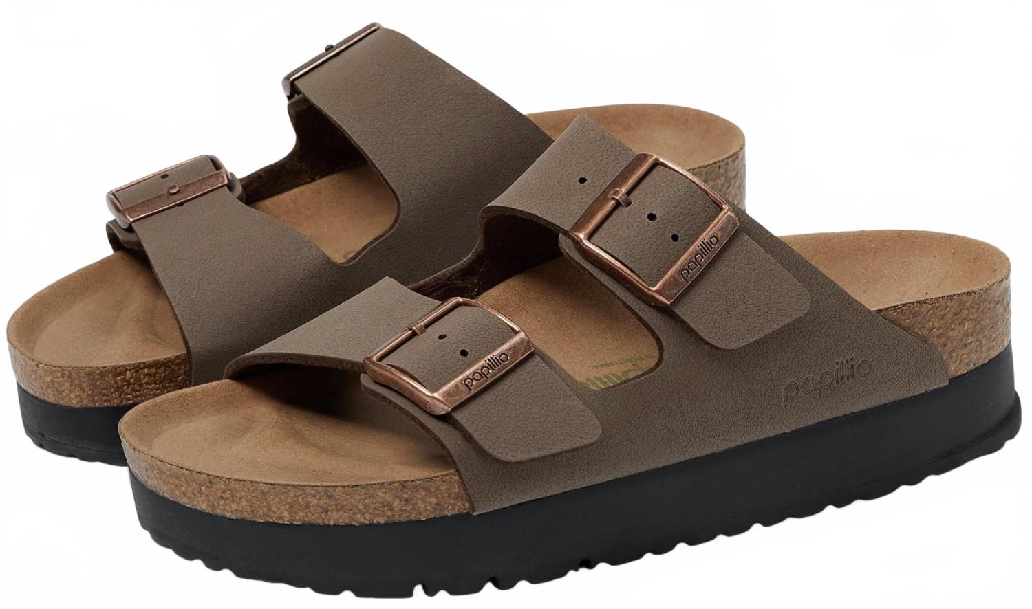 Women's Arizona Platform Birkflor Sandal In Mocha