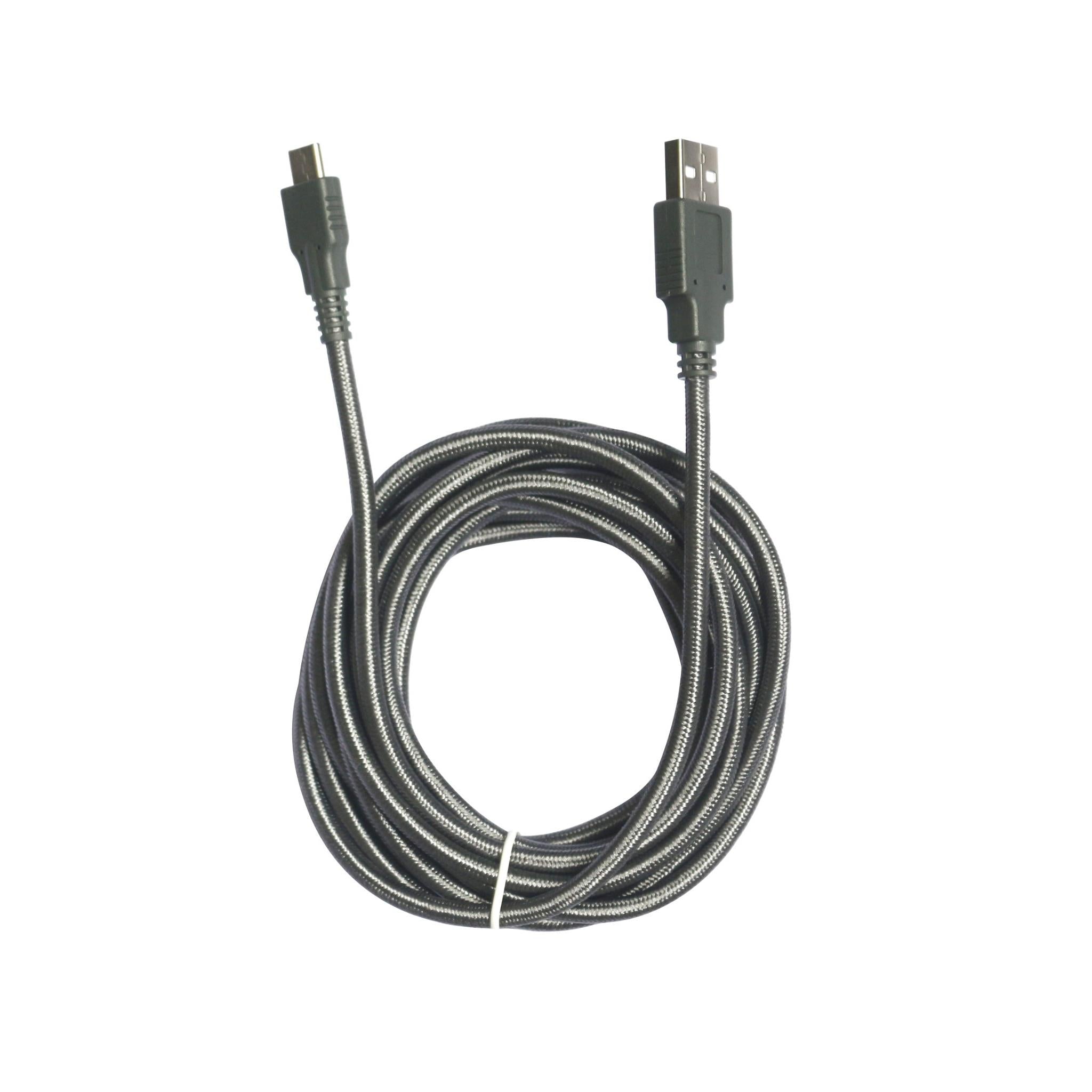 3rd Earth 3M USB-C Charge Cable for Nintendo Switch™ (Grey)