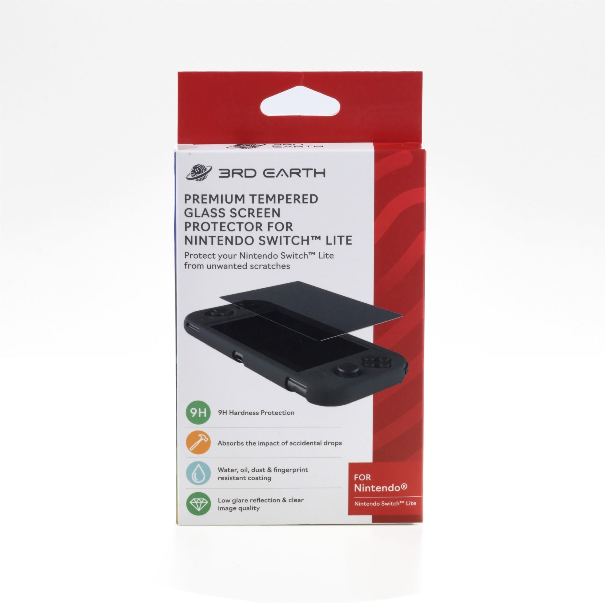 3rd Earth Premium 9H Tempered Glass Screen Protector for Nintendo Switch™ Lite