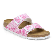 Women's Arizona Birko-Flor Sandal - Narrow In Marble Pink