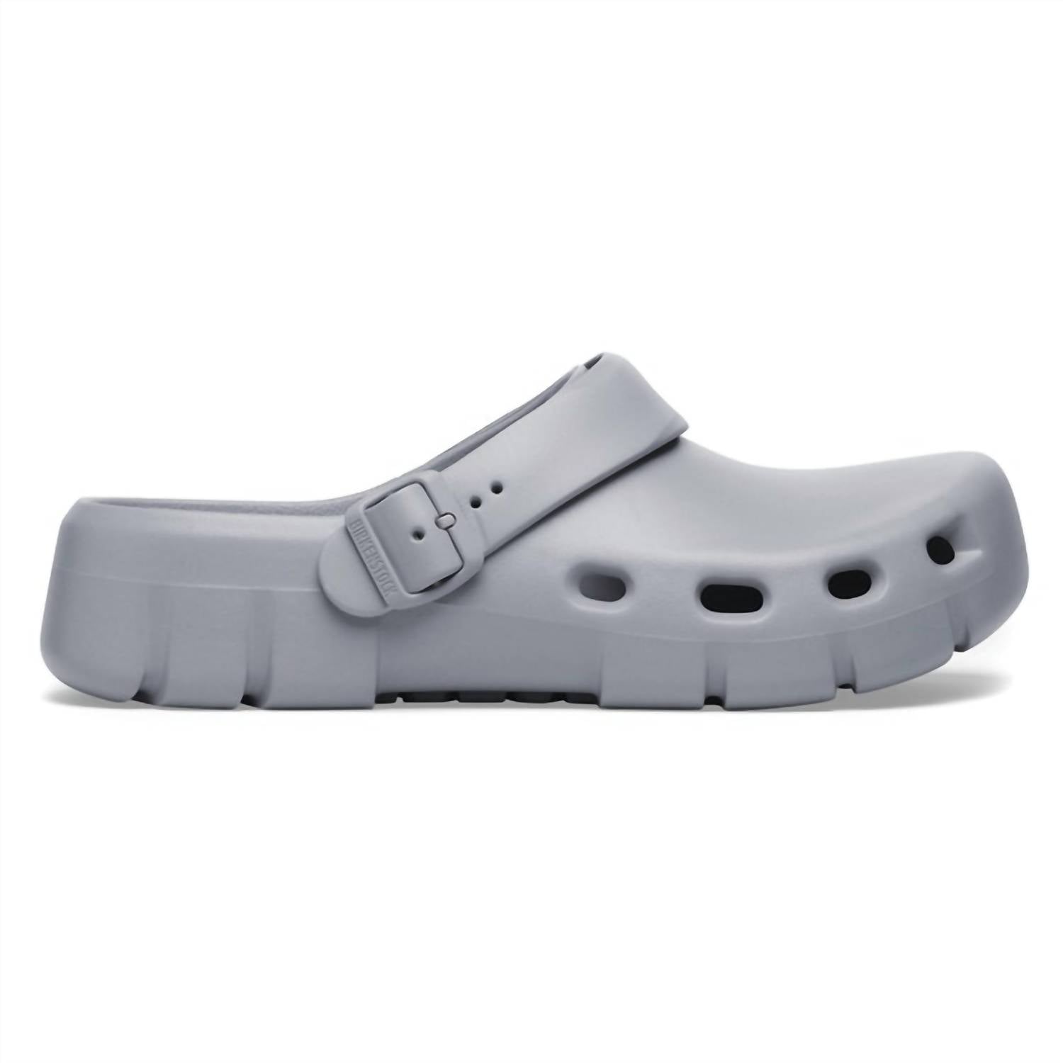 Men's Birki Flow Eva Clogs In Stone Coin