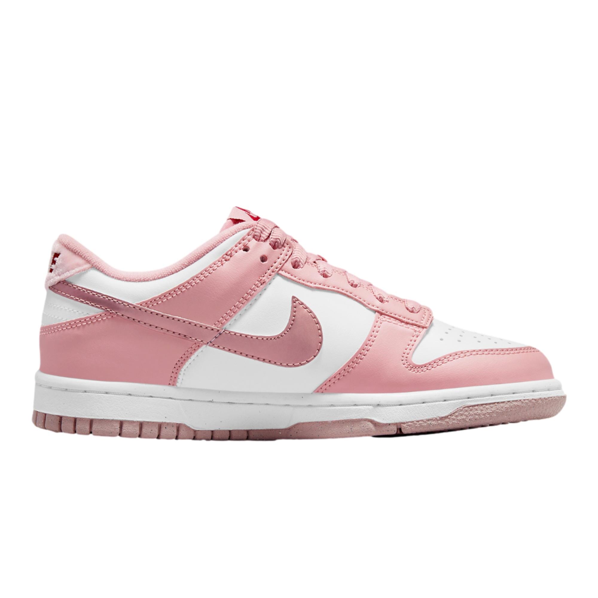Grade-School Nike Dunk Low Pink Glaze / Pink Glaze - White DO6485-600