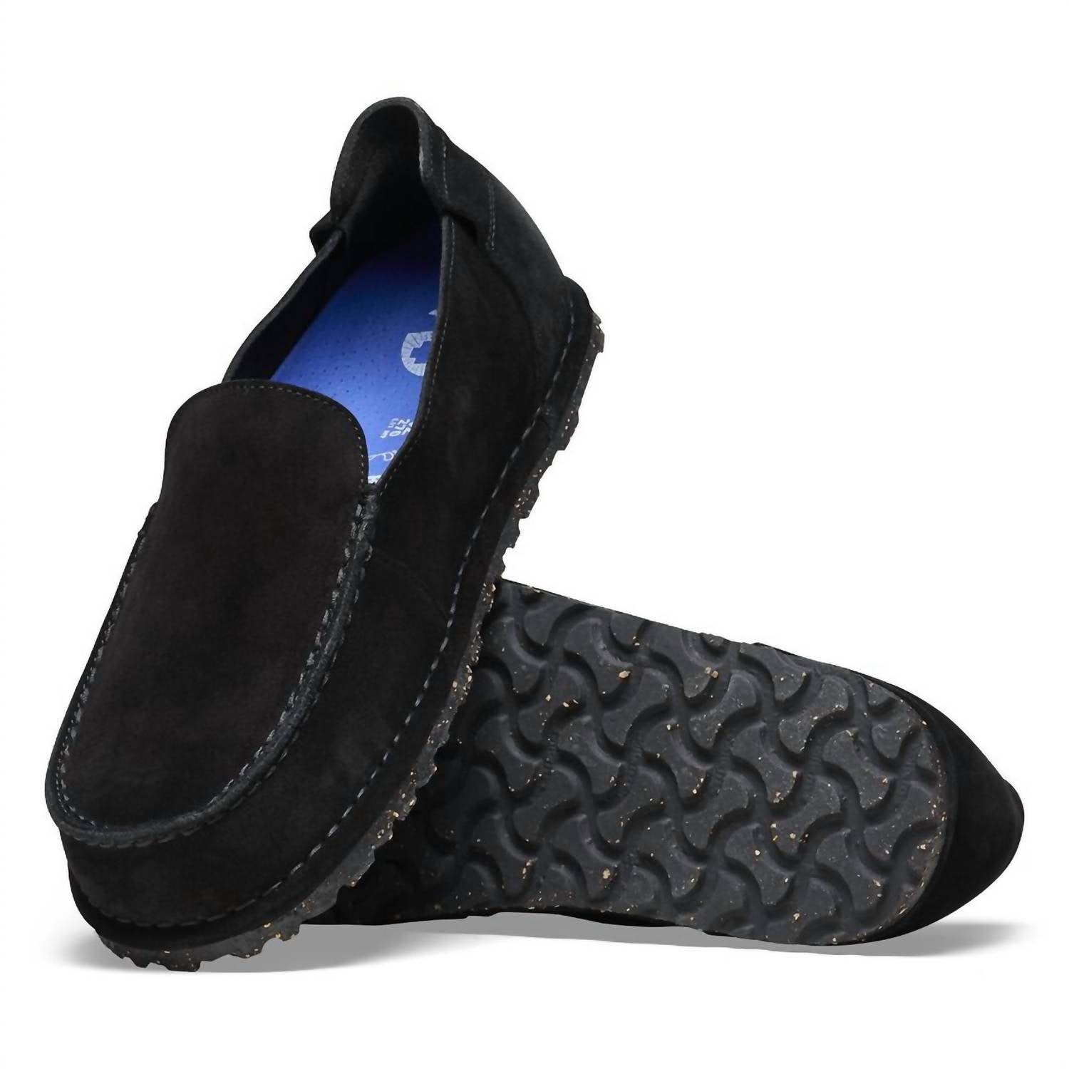 Men's Utti Slip-On In Black Suede