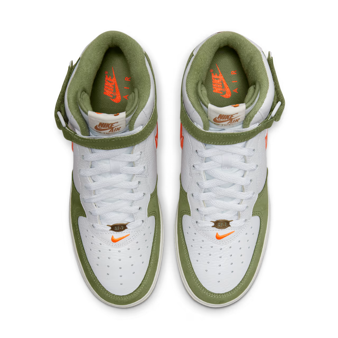 Men's Nike Air Force 1 Mid '07 DQ3505-100 Sneakers White Leather Shoes HAM340