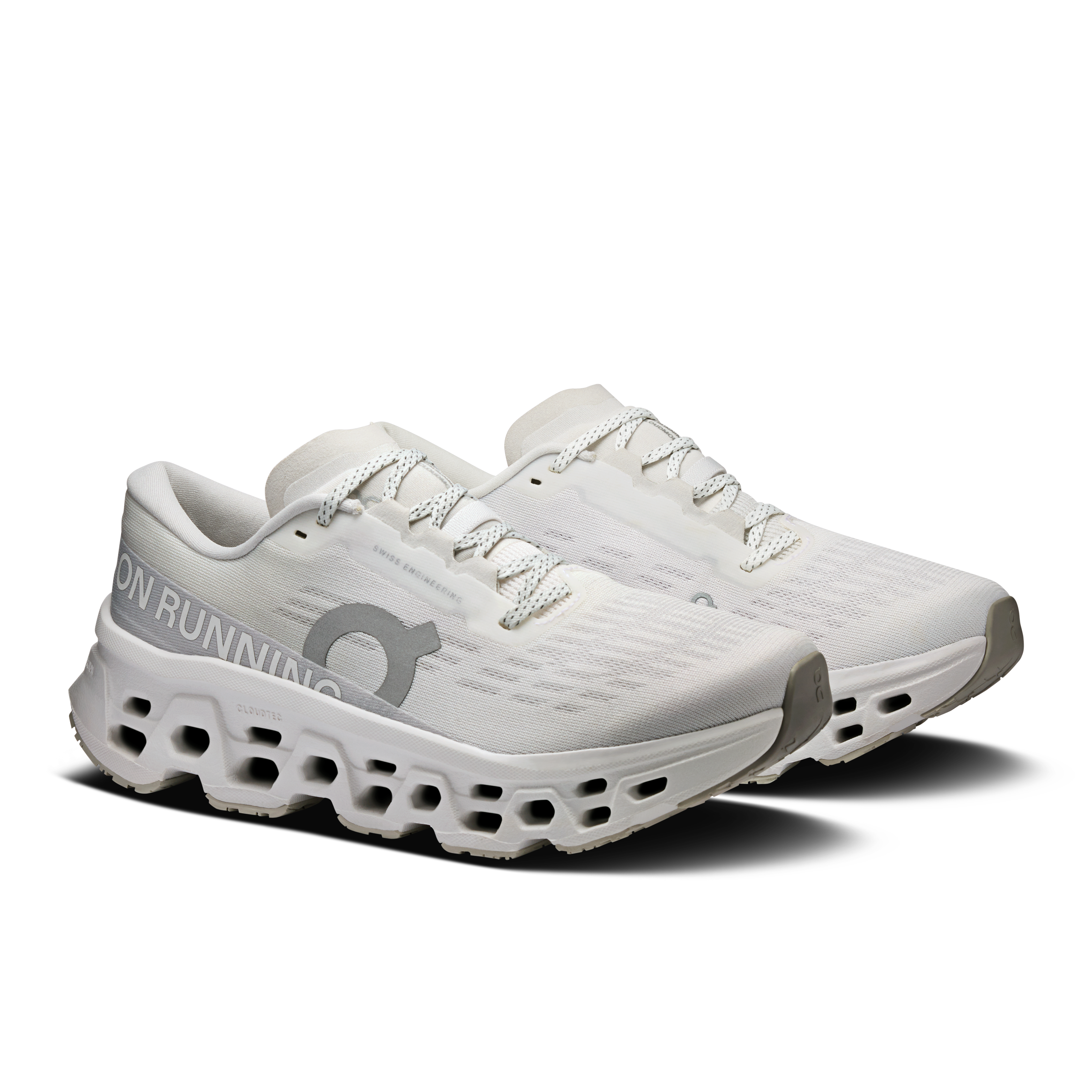 Women's Cloudmonster 3 (White/Wolf)
