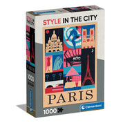 1000pc Style In The City - Paris Jigsaw Puzzle