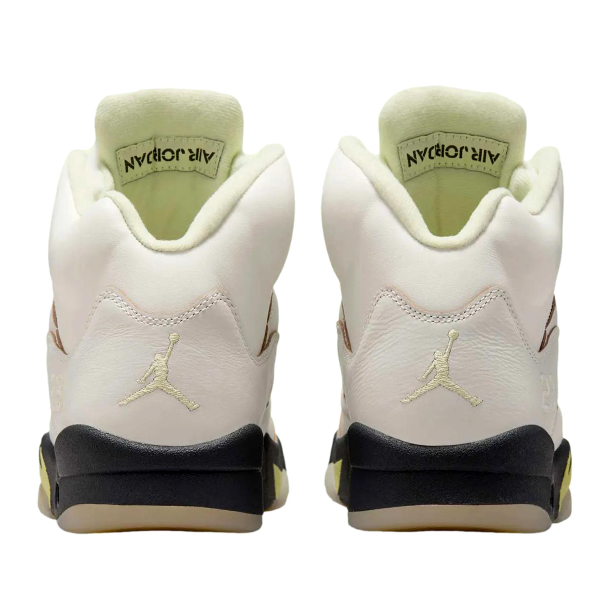 Women's Nike Air Jordan 5 Retro Sail / Luminous Green - Anthracite IM7592-130