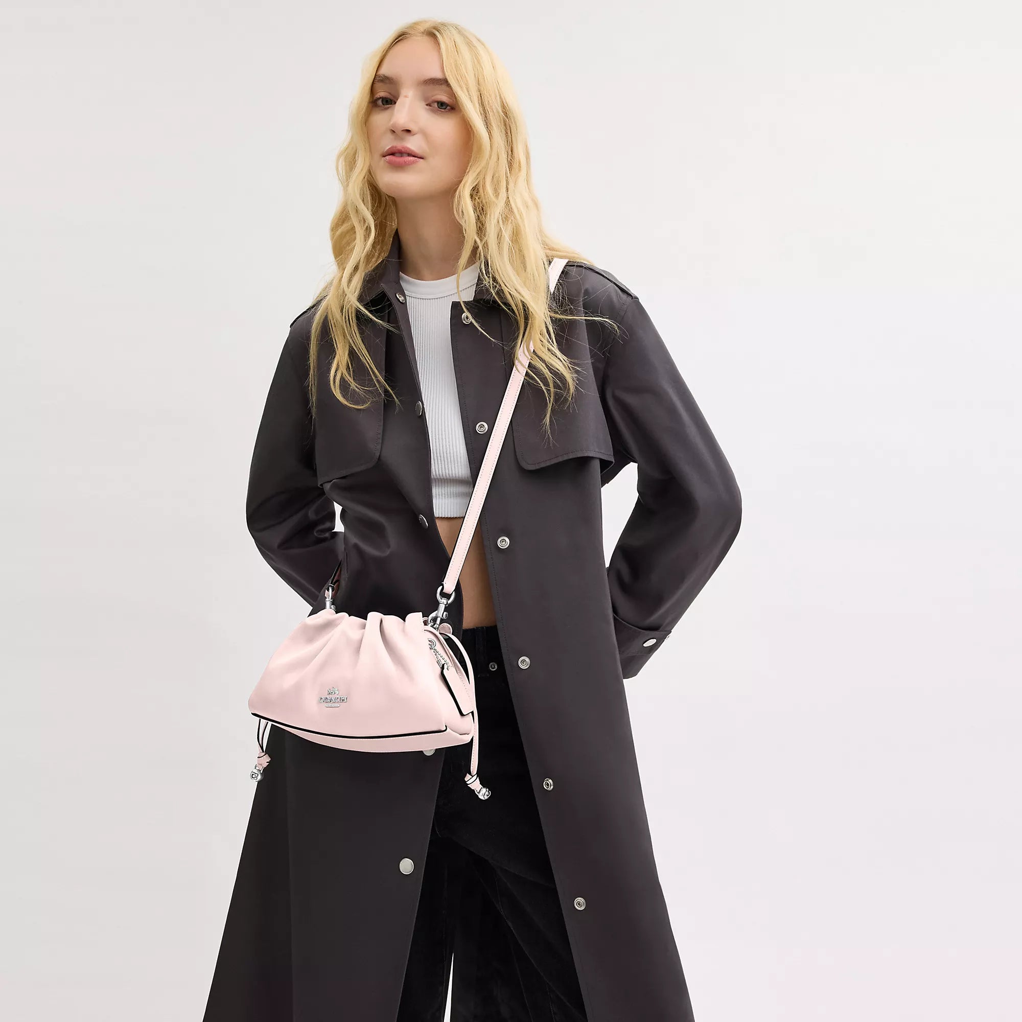 Coach Outlet Faye Shoulder Bag With Ruching