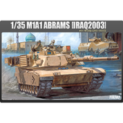 Academy 1/35 M1A1 Abrams Iraq 2003 Plastic Model Kit with Australian Decals