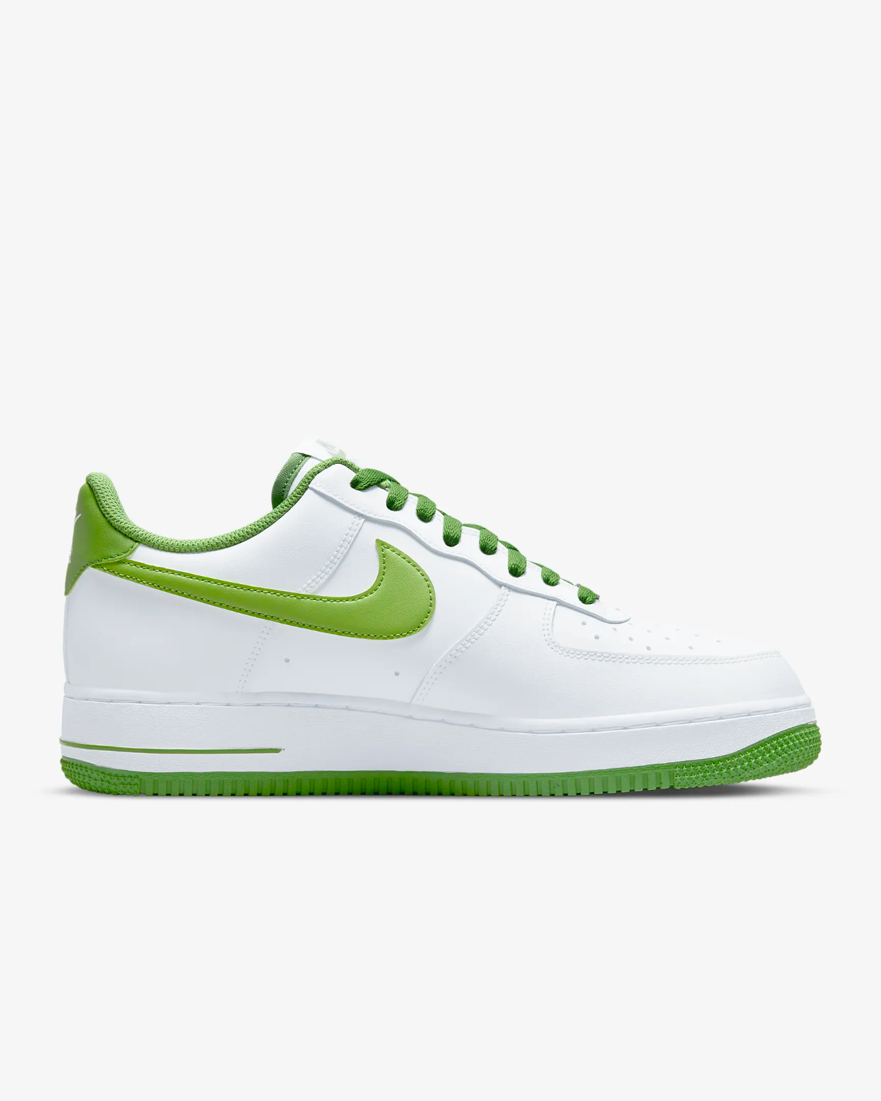 Men's Nike Air Force 1 '07 DH7561-105 Sneaker White Chlorophyll Casual Shoes