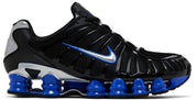 Nike Shox TL Black Racer Blue Metallic Silver