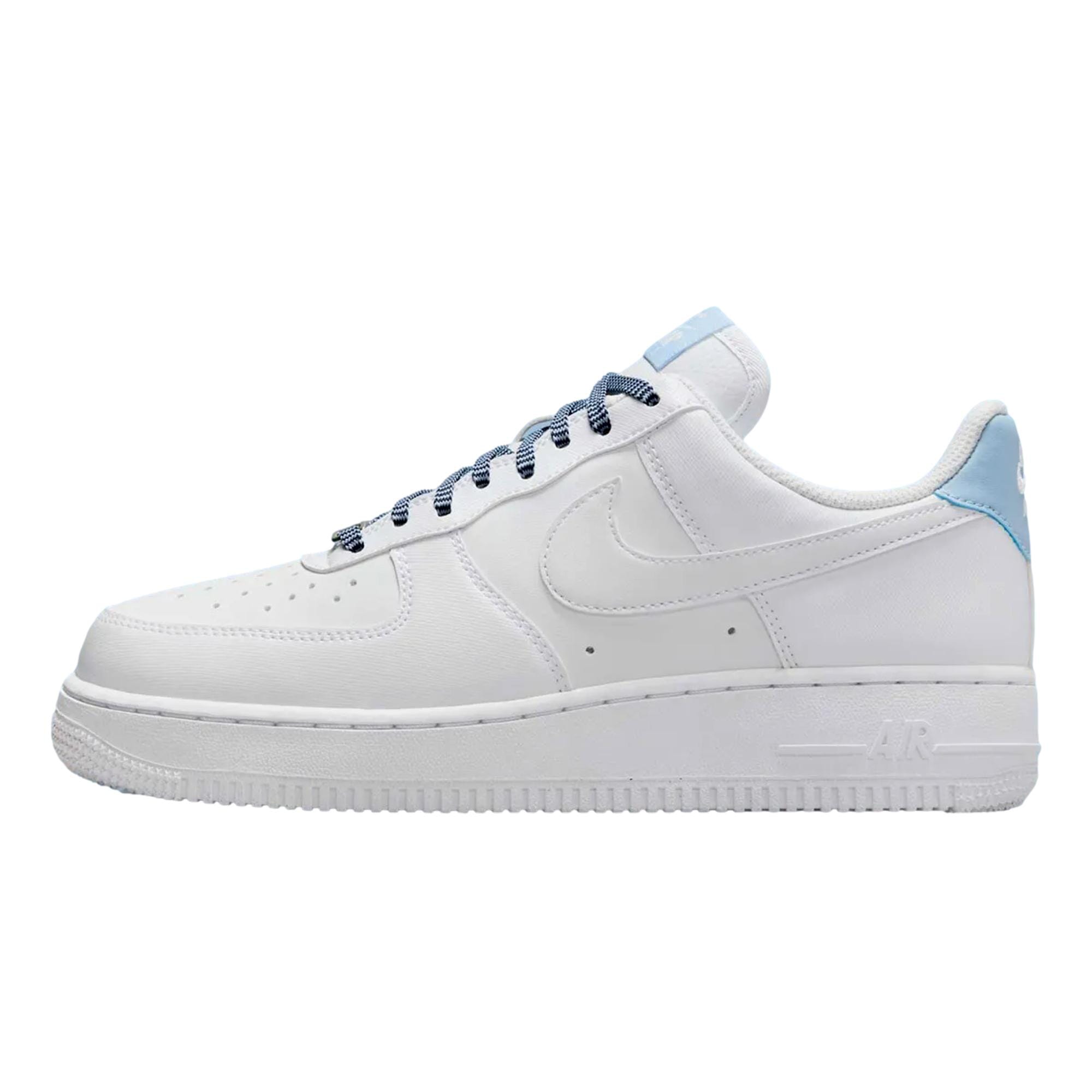 Women's Nike Air Force 1 '07 White / White - Light Armory Blue IB7167-101