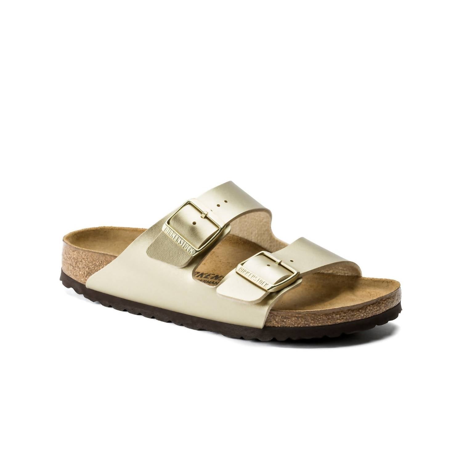 Women's Arizona Birko-Flor Sandals In Gold
