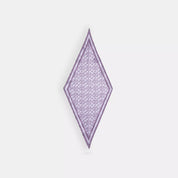 Coach Outlet Signature Silk Diamond Scarf