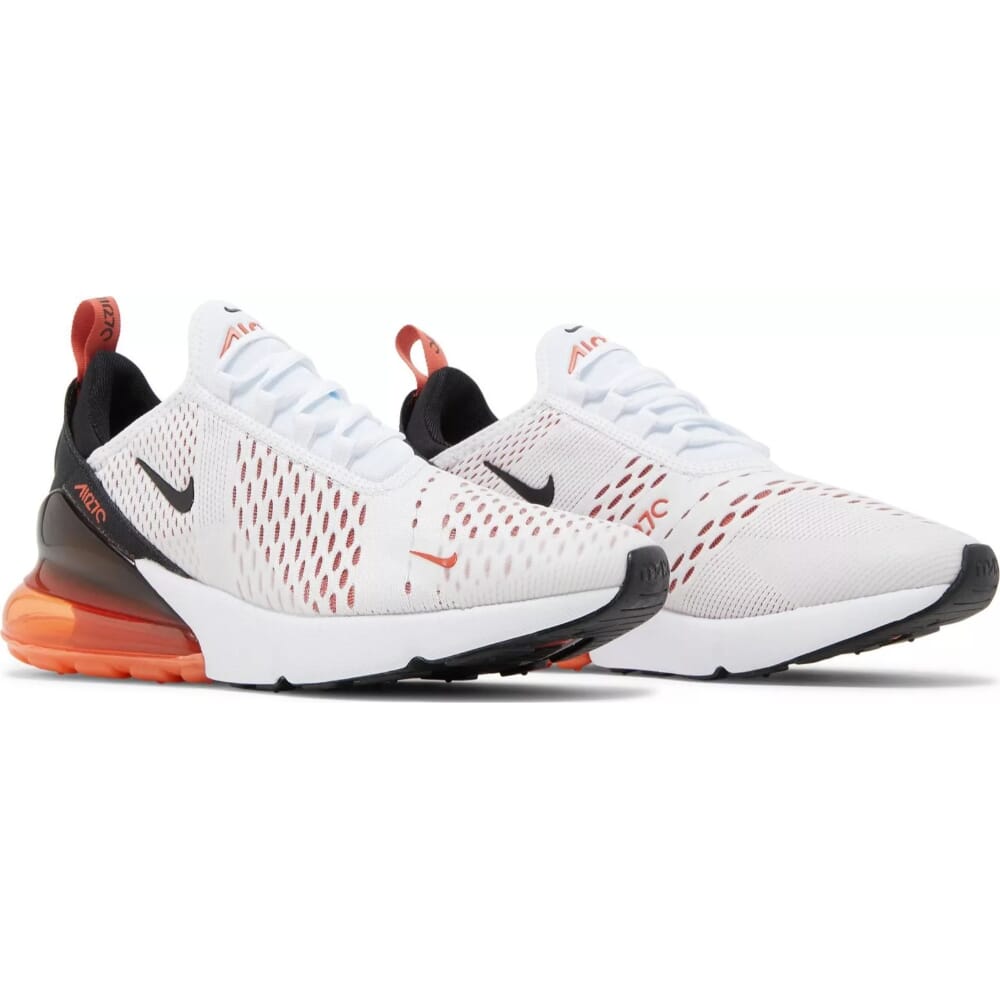 Women's Nike Air Max 270 White/Black-Mantra Orange DZ4439-100