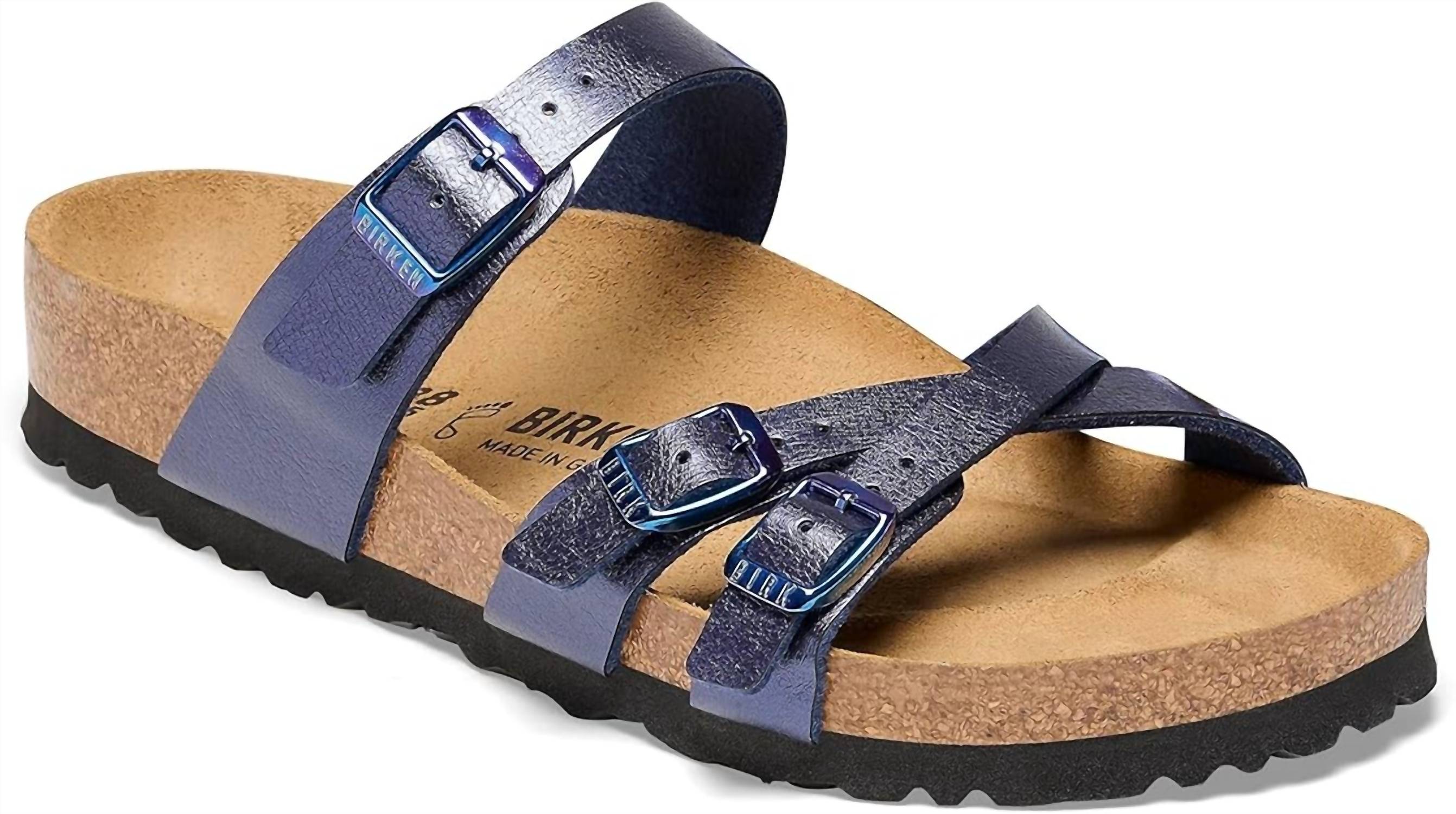 Women's Franca Birko-Flor Sandals In Graceful Licorice