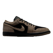 Nike Air Jordan 1 Low SE Black / Olive Grey - Light Wild Mango  IB7109-005 Men's