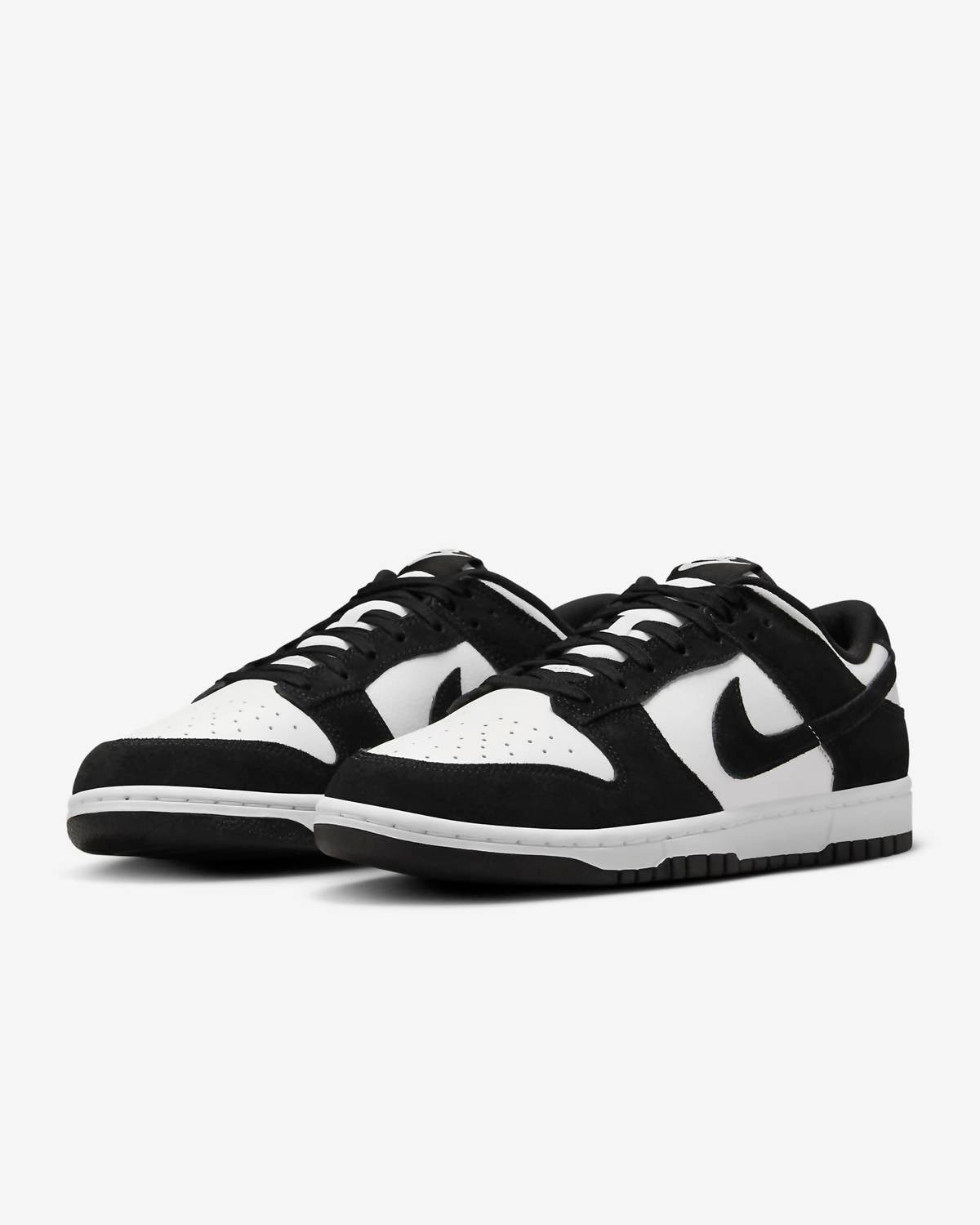 Men's Dunk Low Retro Panda Se In White/black-White