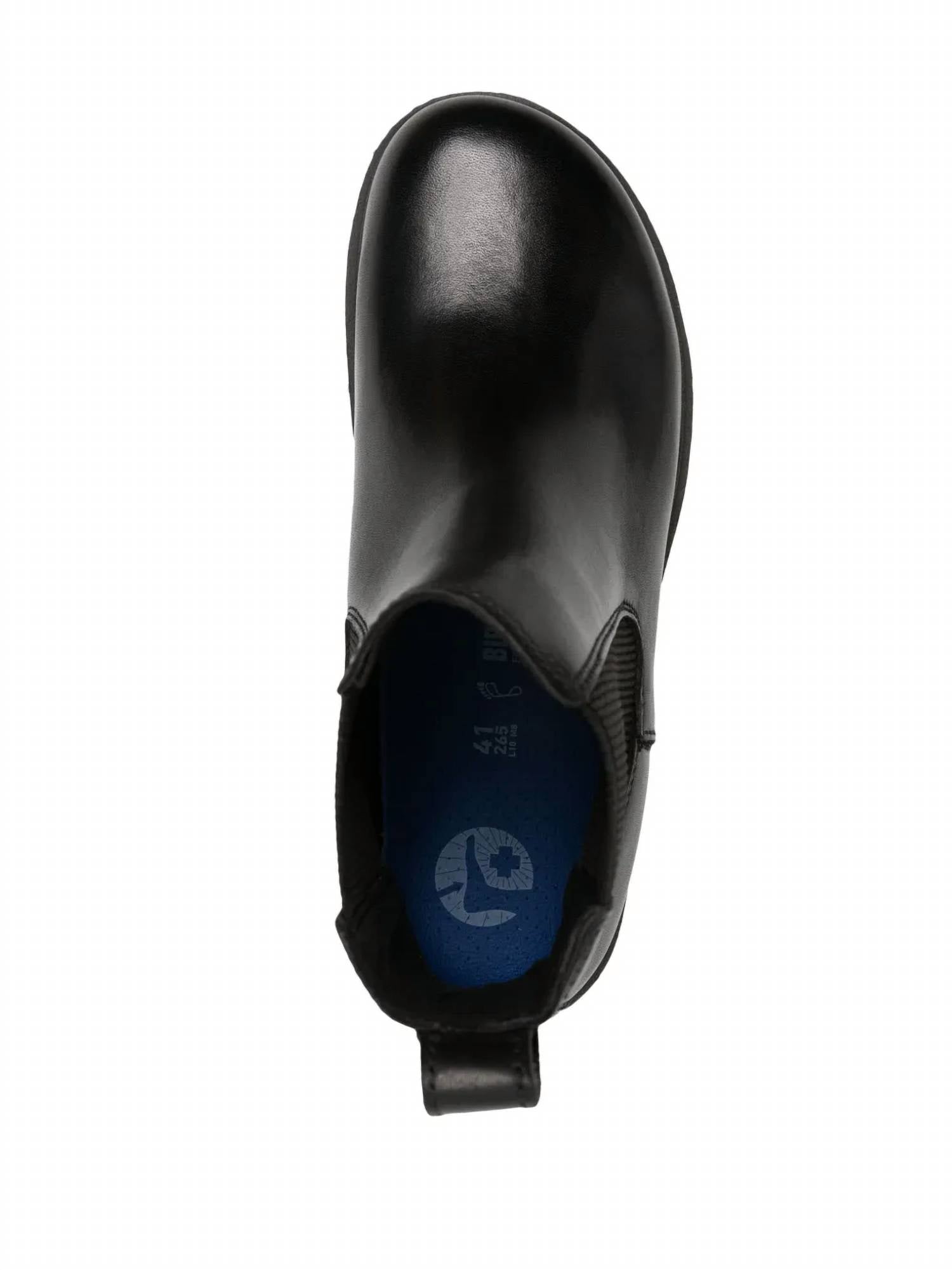 Men's Highwood Leather Chelsea Boots In Black