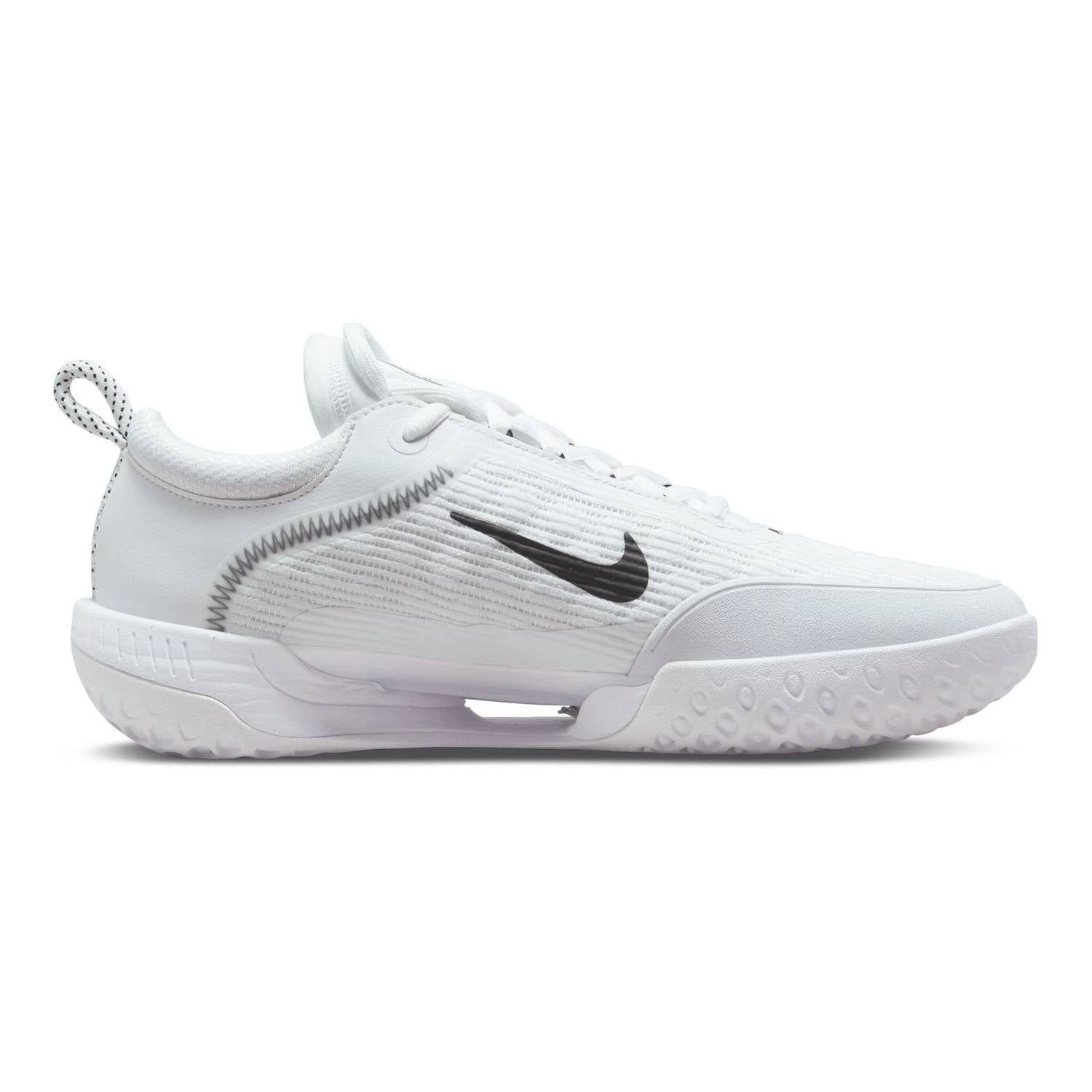 Men's Zoom Court Next Hard Court Tennis Shoes In White/black