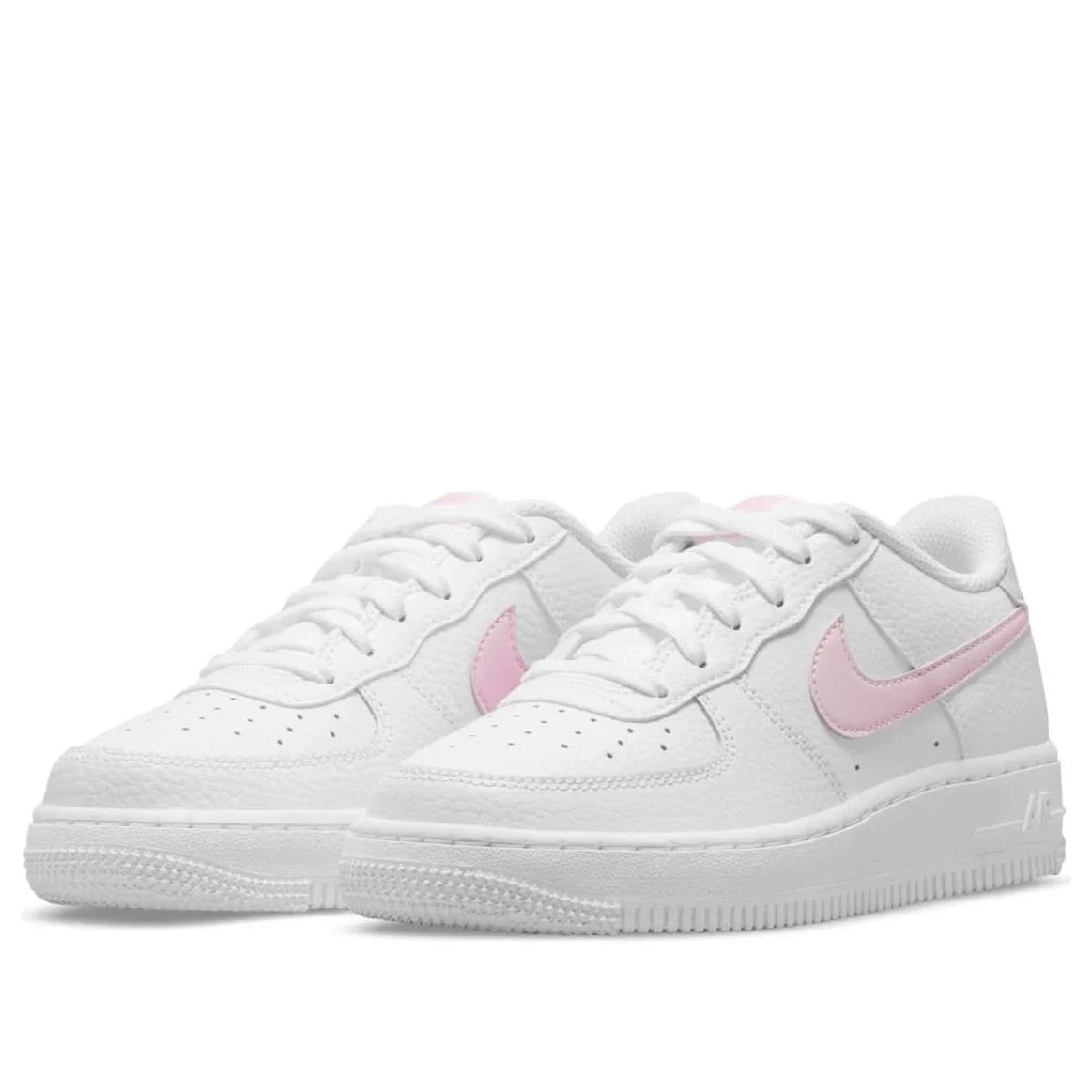 Nike Air Force 1 CT3839-103 Sneakers Kids White Pink Low Top Lifestyle Shoes