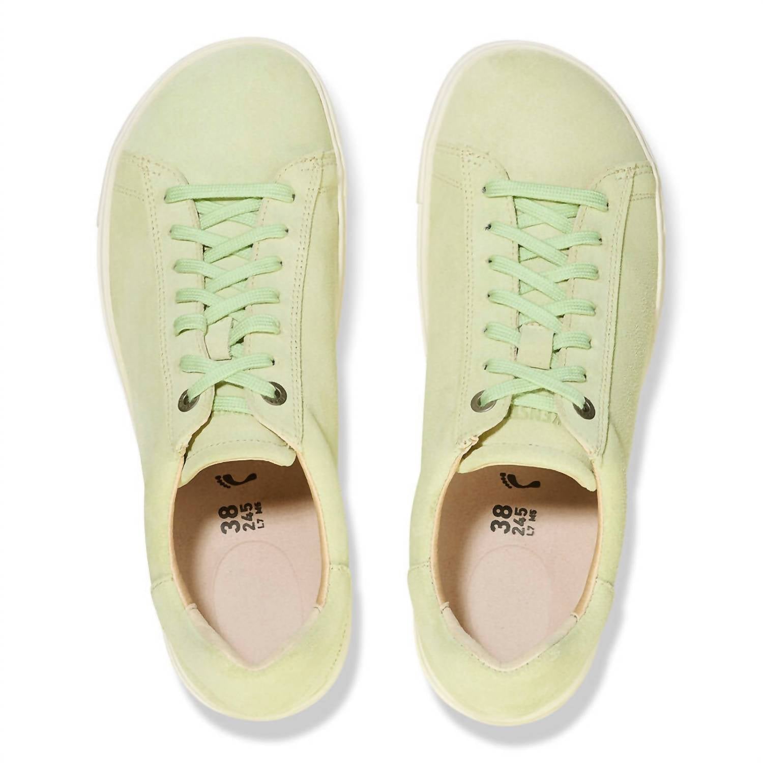 Women's Bend Low Narrow Sneakers In Faded Lime
