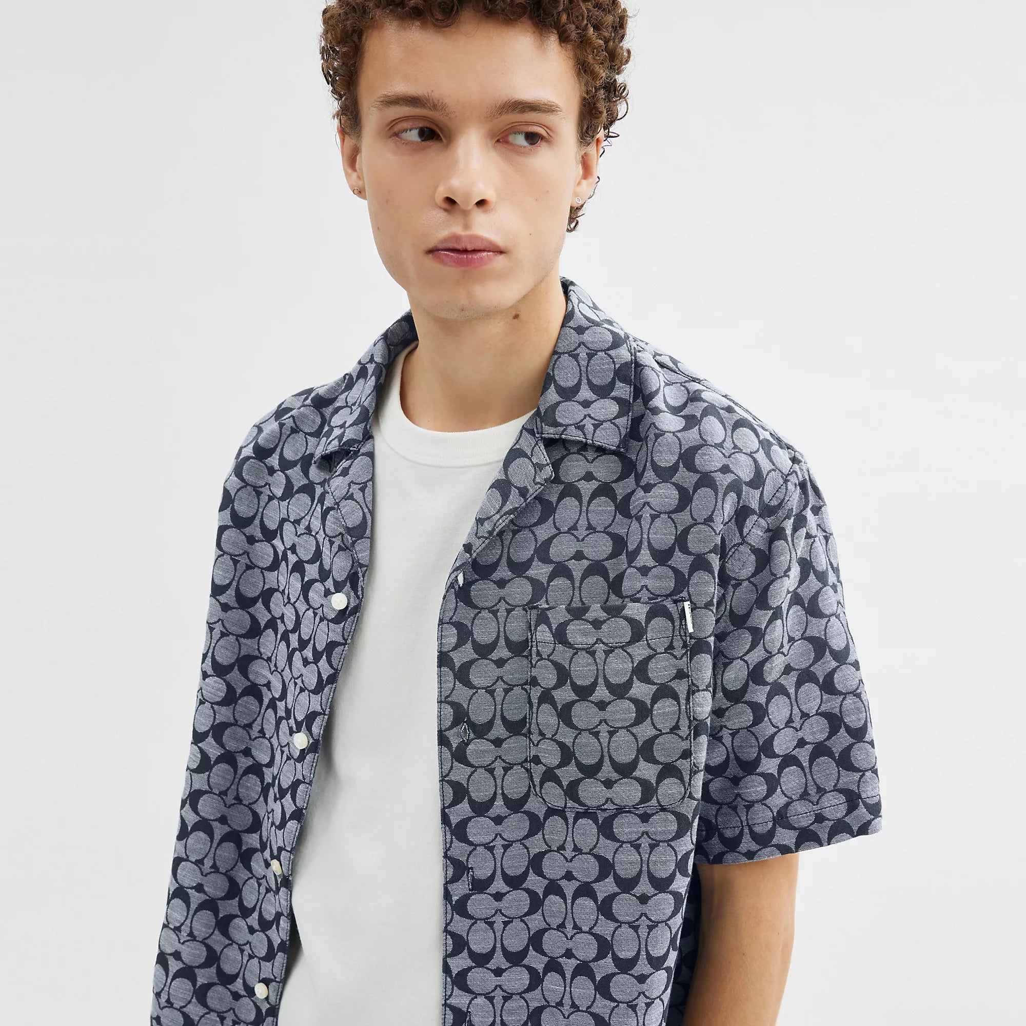 Coach Outlet Signature Camp Shirt