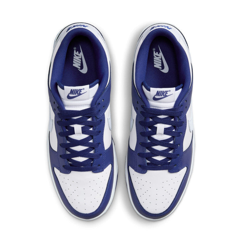 MENS NIKE DUNK LOW RETRO DEEP ROYAL BLUE/FOOTBALL GREY_DV0833-401