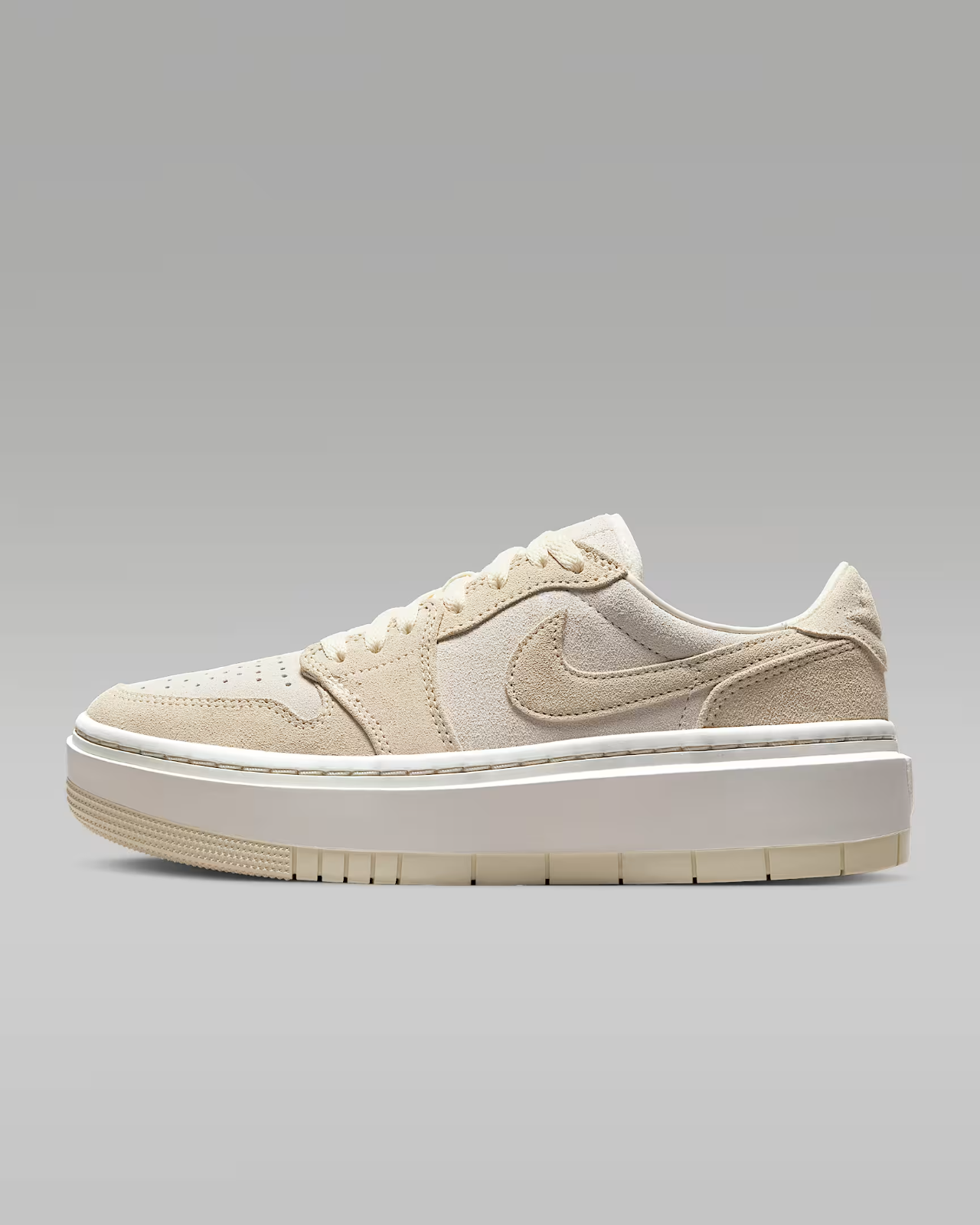 Women's Nike Air Jordan 1 Elevate Low DH7004-101 Sail Coconut Milk Leather Shoes