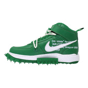 Nike Air Force 1 Mid SP LTHR Pine Green/White-White  DR0500-300 Men's