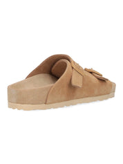 Zürich Sandals In Beige Suede