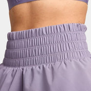 Women's Nike One Shorts Purple Dri-FIT Brief-Lined Ultra High-Waist SRT76