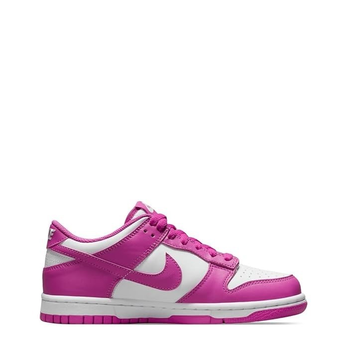 Nike Dunk Low FJ0704-100 Sneakers Kids US Active Fuchsia Lifestyle Shoes