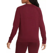 Women's Nike NSW Essential Crew Fleece Dark Red BV4112-638