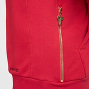 Nike Kobe Hoodie Men's Red French Terry Dri-FIT Pullover Activewear JAX761
