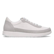 Unisex Honnef City Leather Textile Sneakers In Antique White
