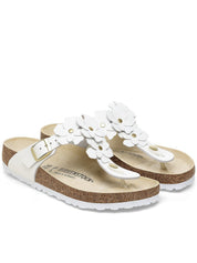 Gizeh Flowers Floral Cork Footbed Sandals