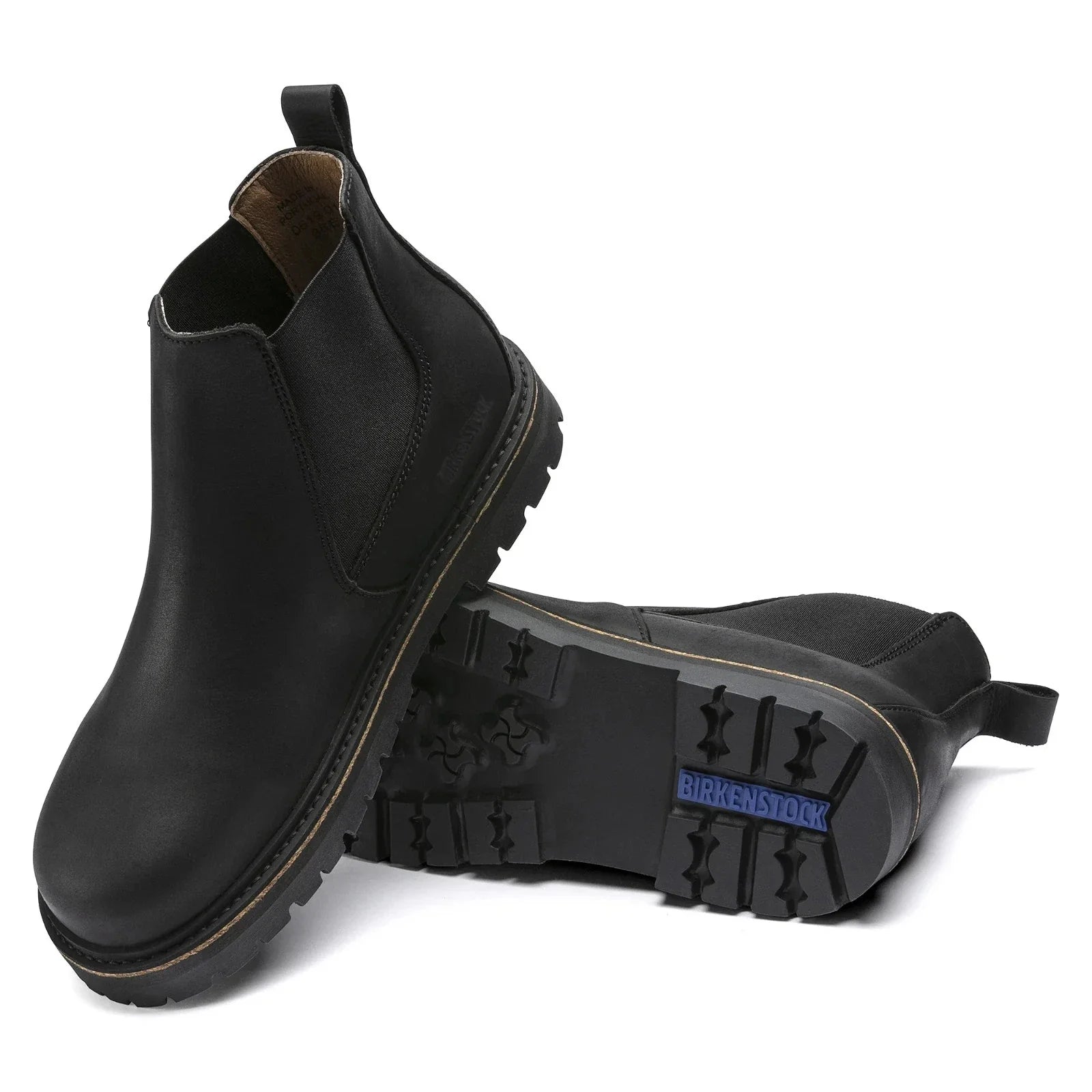 Birkenstock Stalon Ii 1017318 Boots 5-Black Leather Chelsea JZZ1117