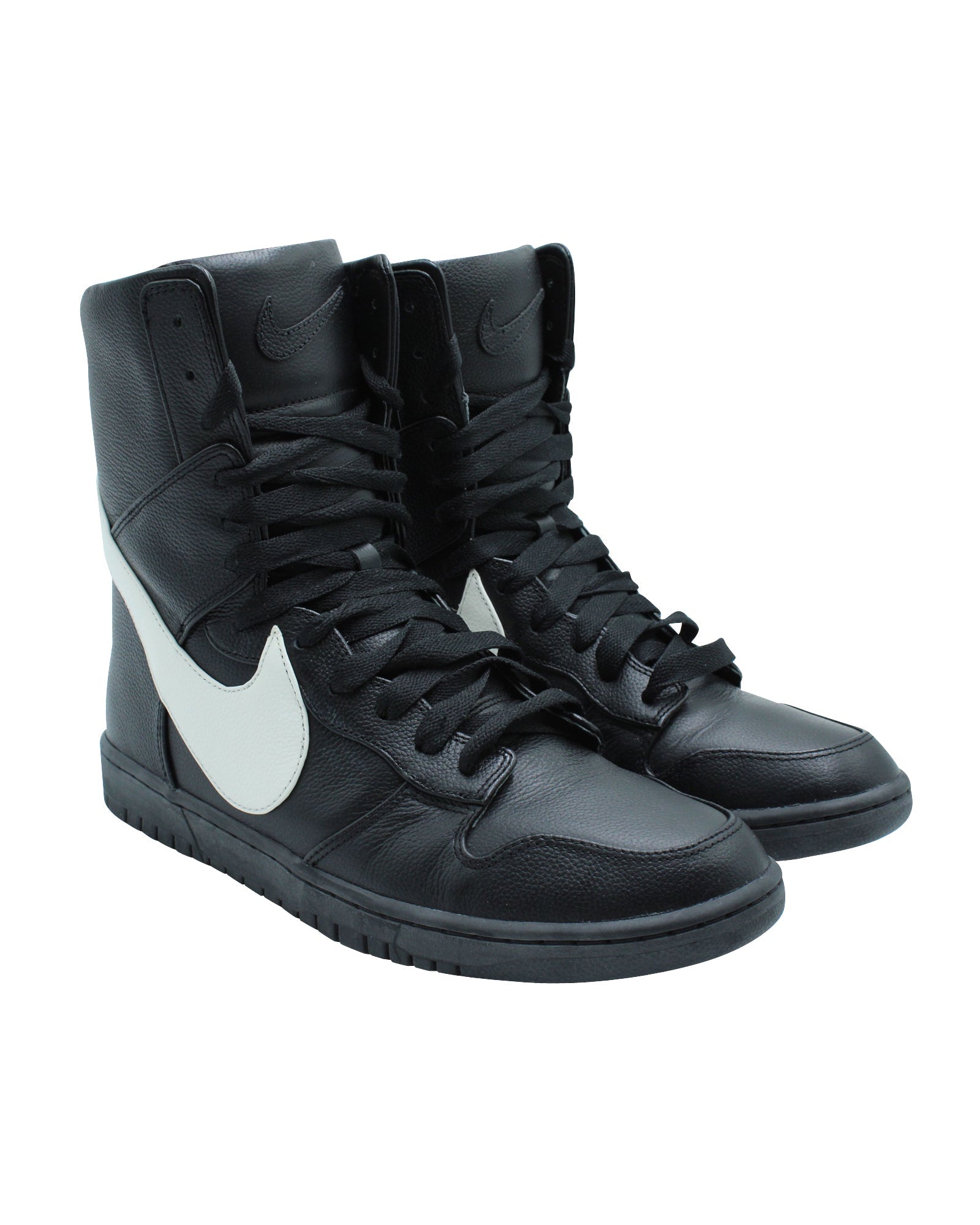 Nike x Riccardo Tisci Dunk Lux High in Black White Leather