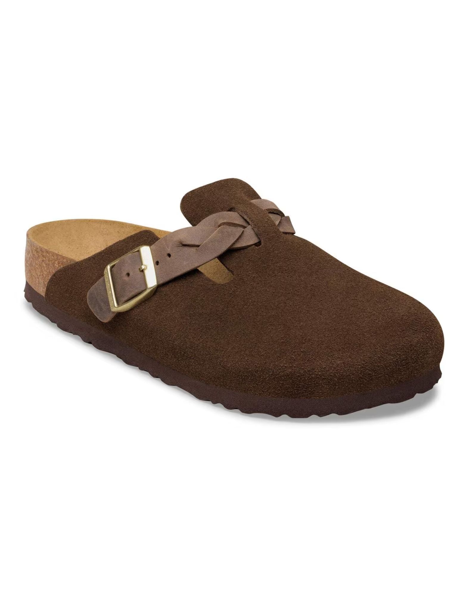 Carafe Boston Braided Suede Leather Clogs