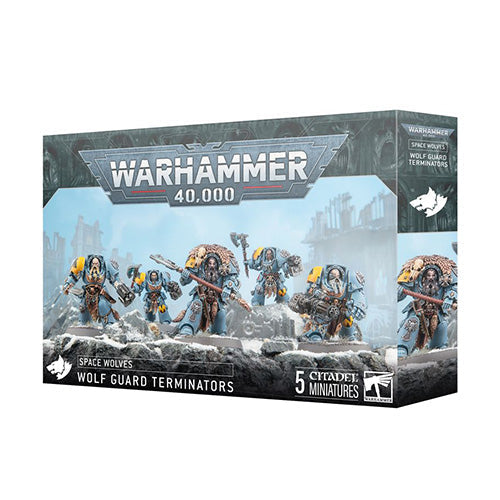 Games Workshop Warhammer 40K Space Wolves Wolf Guard Terminators