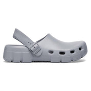 Men's Birki Flow Eva Clogs In Stone Coin