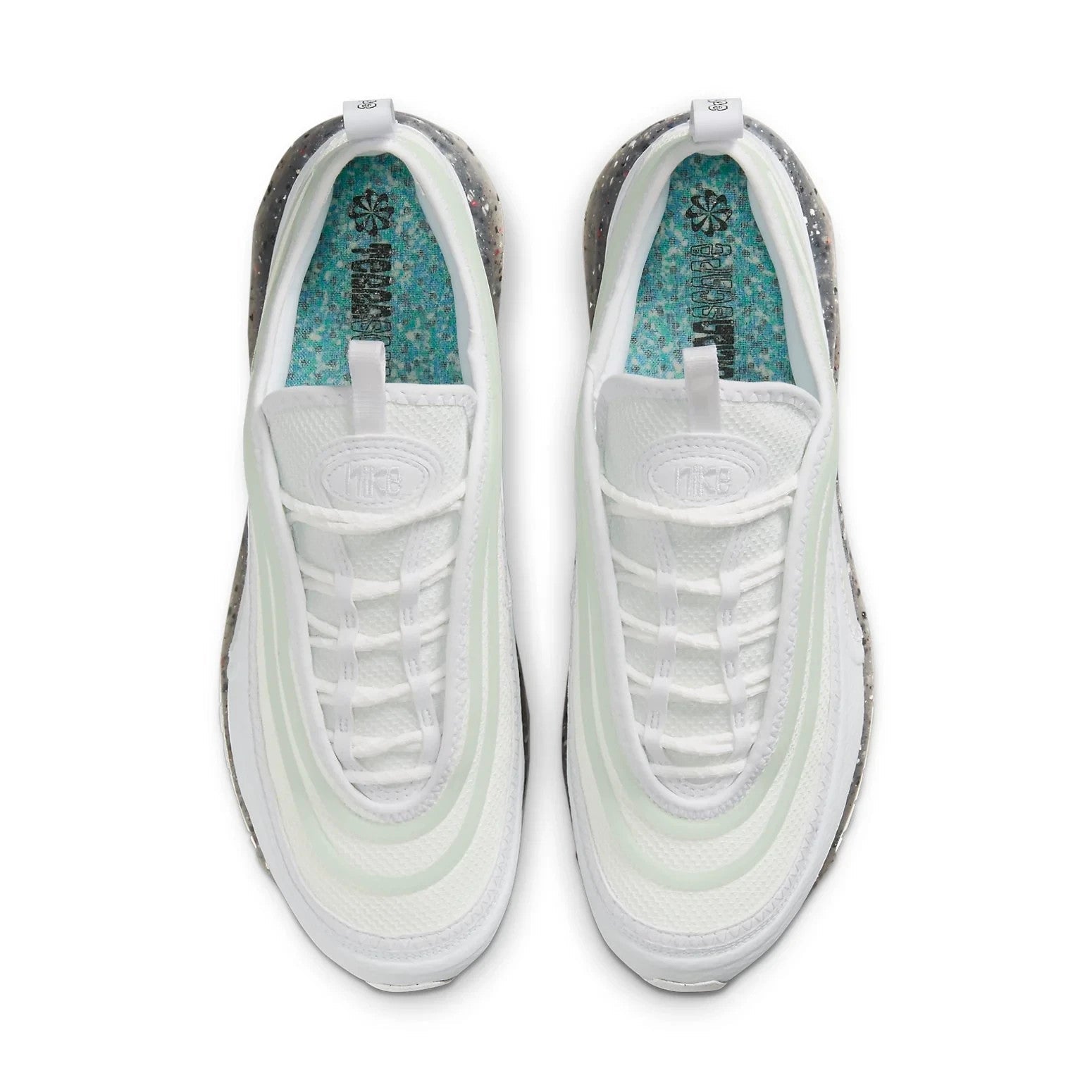 Men's Nike Air Max Terrascape 97 DQ3976-101 Sneaker Triple White Lifestyle Shoes