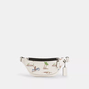 Coach Outlet Warren Mini Belt Bag With Surf Print