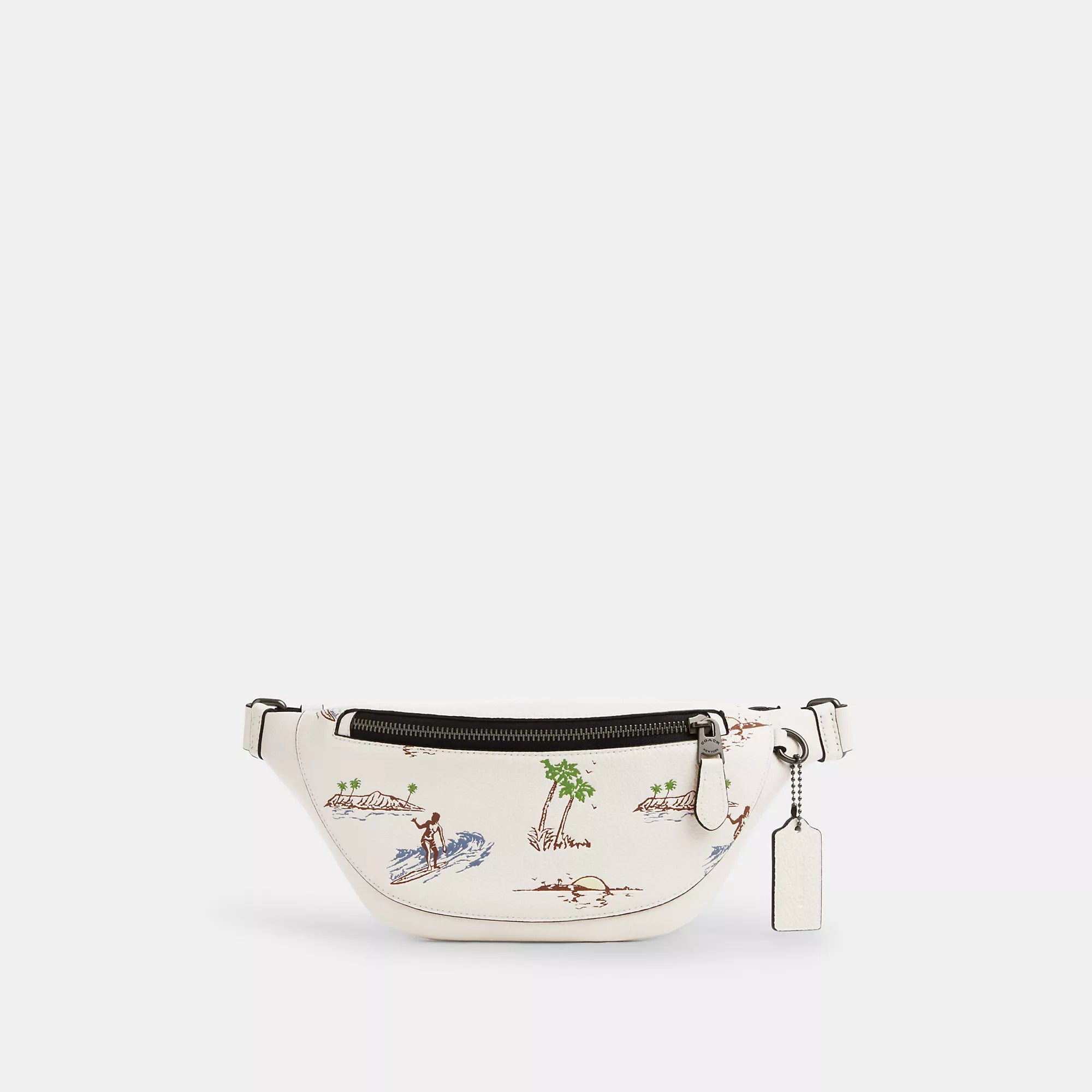 Coach Outlet Warren Mini Belt Bag With Surf Print