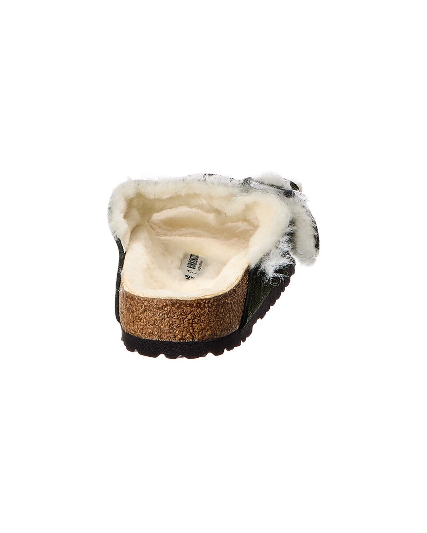Birkenstock Arizona Shearling Suede Sandal