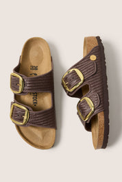 Women's Arizona Big Buckle Raffia Sandals